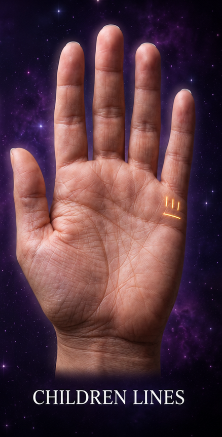 Children Lines — palmistry illustration