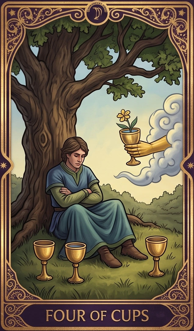 Four of Cups