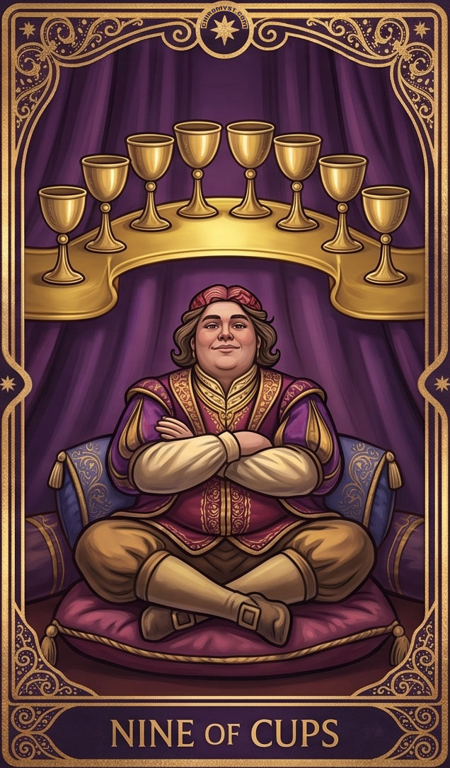 Nine of Cups