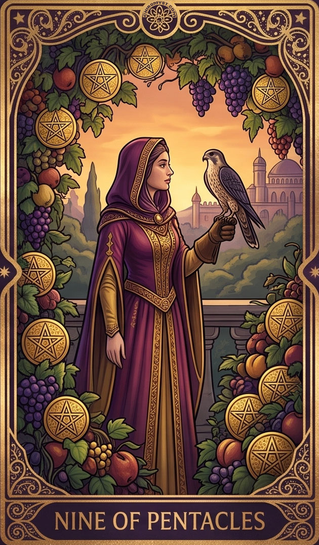 Nine of Pentacles