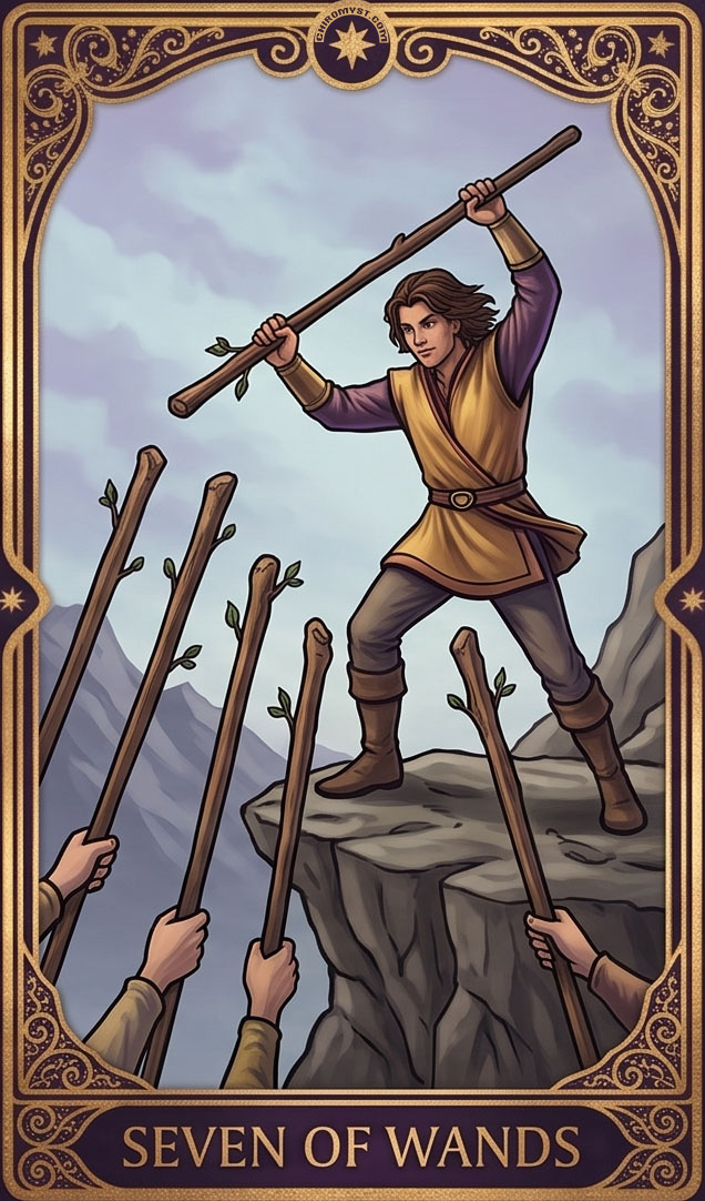 Seven of Wands