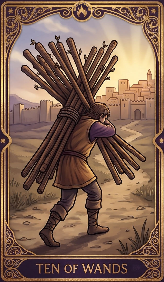 Ten of Wands