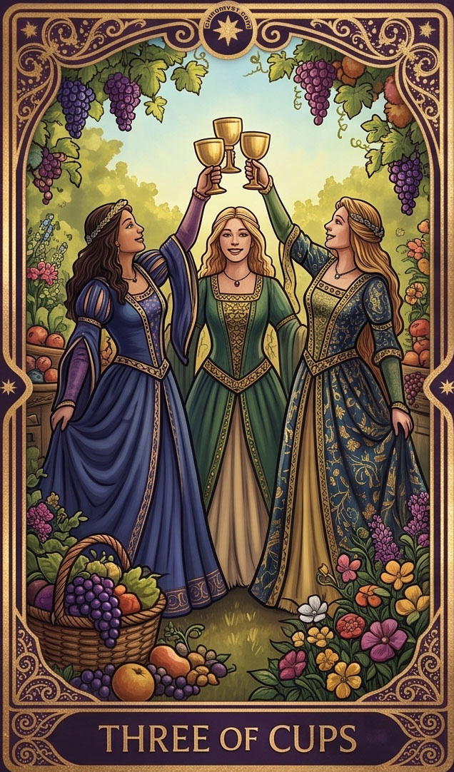 Three of Cups