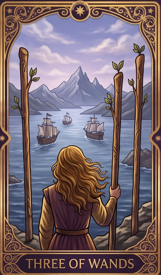 Three of Wands